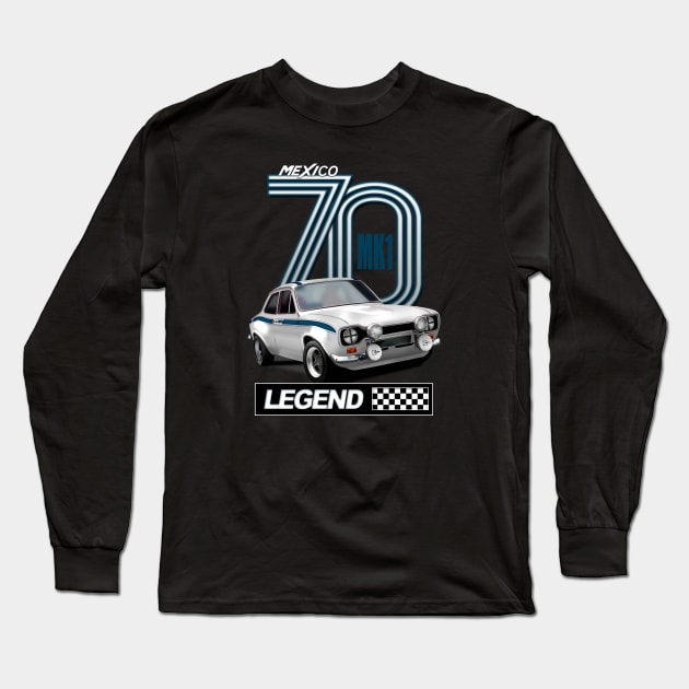 The Mexico MK1 Long Sleeve T-Shirt by hardtbonez